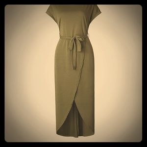 Casual asymmetrical women's dress